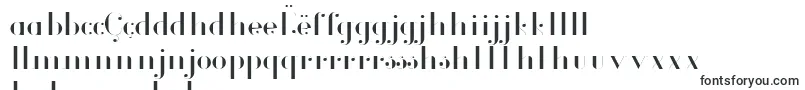 Czcionka GlamorLight – czcionki n'yanja