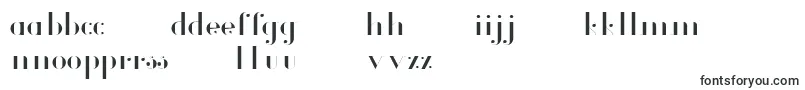Czcionka GlamorLight – esperanto czcionki