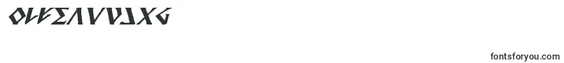 DavekBoldItalic-Schriftart – Schriften für Zahlen und Nummern