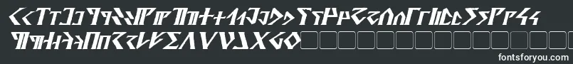 DavekBoldItalic Font – White Fonts