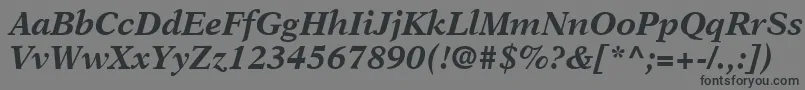 Подробнее о шрифте OrchidBlackSsiBoldItalic Шрифт OrchidBlackSsiBoldItalic – чёрные шрифты на сером фоне
