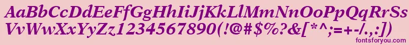 More about OrchidBlackSsiBoldItalic Font OrchidBlackSsiBoldItalic Font – Purple Fonts on Pink Background