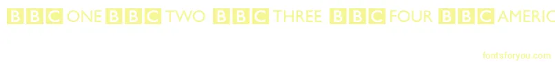 BbcStripedChannelLogos Font – Yellow Fonts