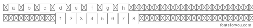 GamepiltstdChessdraughts-fontti – harmaat fontit