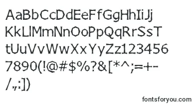  ChizzlerNormal font