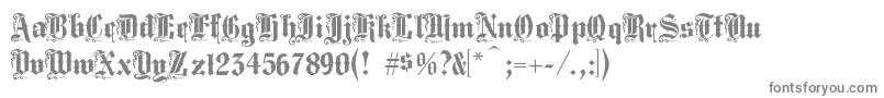 Middlesaxonytext-fontti – harmaat fontit
