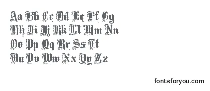 Schriftart Middlesaxonytext