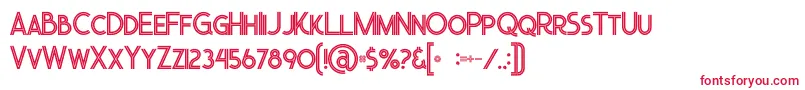 Urbaninline Font – Red Fonts