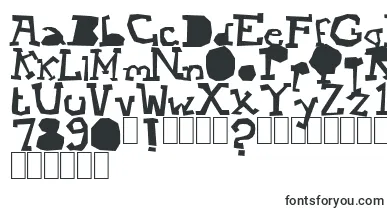 Mopey font – standard Fonts