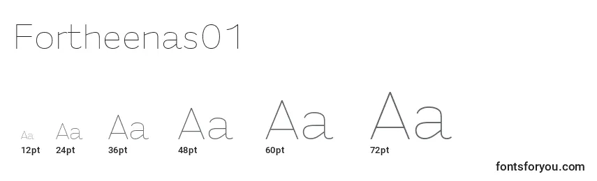 Fortheenas01 Font Sizes