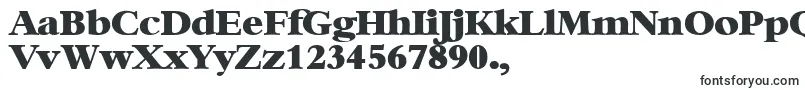 Шрифт XBambi – большие шрифты