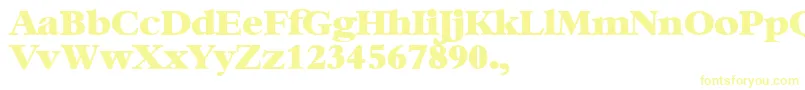 XBambi Font – Yellow Fonts
