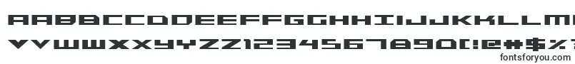 TriremeCondensedBold-fontti – fonttien muodot