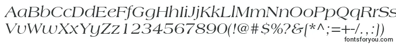 AmericanastdItalic-fontti – leveät fontit