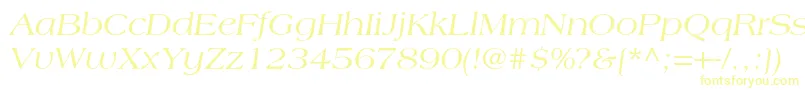 AmericanastdItalic Font – Yellow Fonts