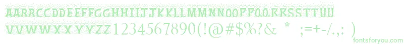 ChristmasSnow Font – Green Fonts