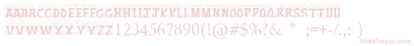 ChristmasSnow Font – Pink Fonts