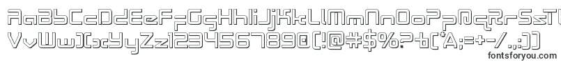 Шрифт Radiospace3D – шрифты, начинающиеся на R
