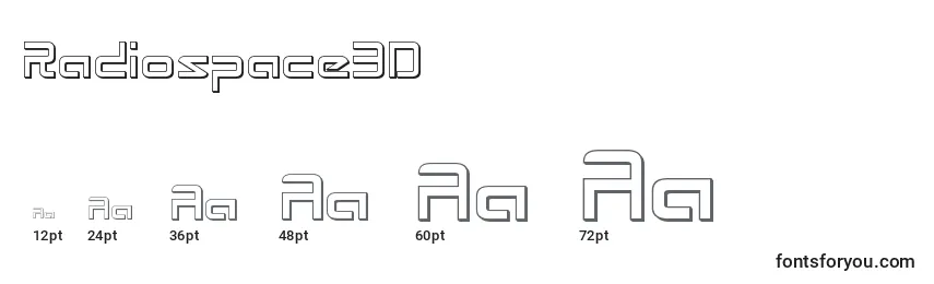 Radiospace3D Font Sizes