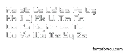 Radiospace3D Font