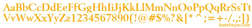 フォントRevival565BoldBt – オレンジのフォント
