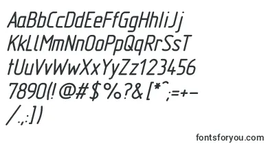 GostTypeABoldItalic font – GOST Fonts