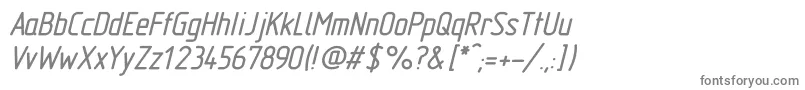 Шрифт GostTypeABoldItalic – серые шрифты