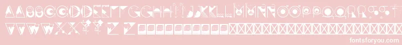 Awakemind Font – White Fonts on Pink Background