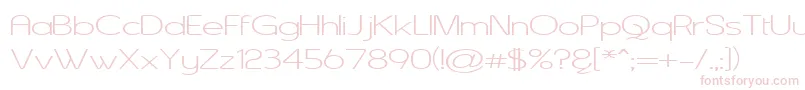 AsenineWide Font – Pink Fonts