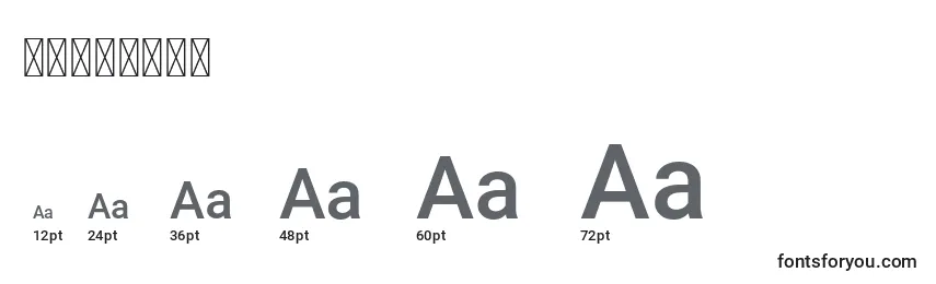 䉲畳桳瑲潫攠偬慩 Font Sizes