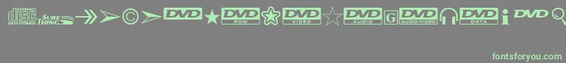 More about StMediaSymbols Font StMediaSymbols Font – Green Fonts on Gray Background