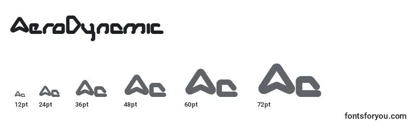 AeroDynamic Font Sizes