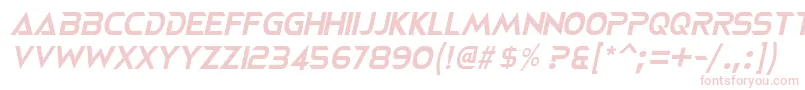 NeoteriqueItalic Font – Pink Fonts