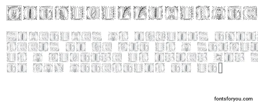 Gothicilluminate Font