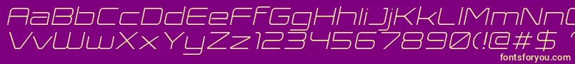 Подробнее о шрифте ExpansivaItalic Шрифт ExpansivaItalic – жёлтые шрифты на фиолетовом фоне