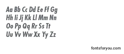 StFunctionBoldCondensedItalic-fontti