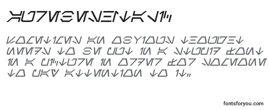 AurebeshItalic Font