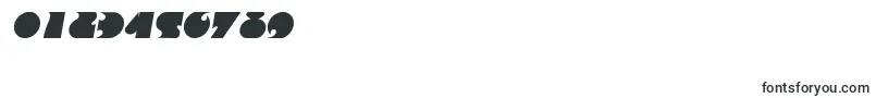 F820DecoBolditalic Font – Fonts for Numbers and Digits