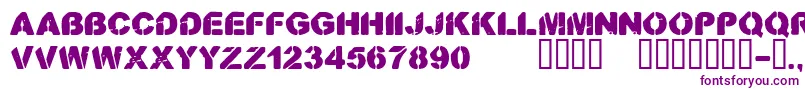 CfstenciloramastampRegular Font – Purple Fonts