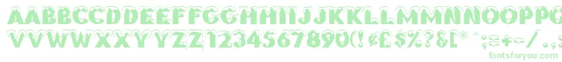 BrrrrrRegular Font – Green Fonts