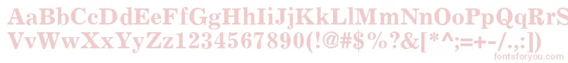 ExemplaryBold Font – Pink Fonts