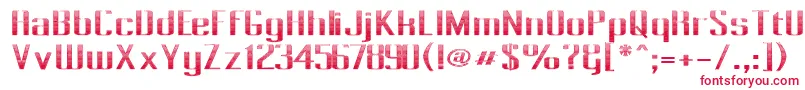 PecotLinedJewel Font – Red Fonts