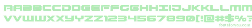 More about Gunshipbold Font Gunshipbold Font – Green Fonts on White Background