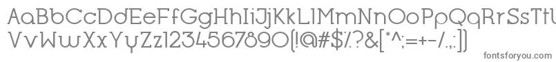 Шрифт OpificioSerifRegular – серые шрифты