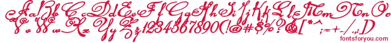 Rhalinabexpi Font – Red Fonts