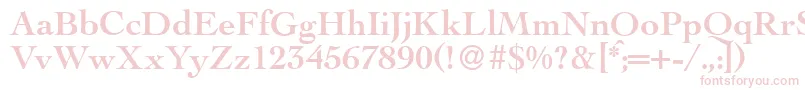 LegaBold Font – Pink Fonts on White Background
