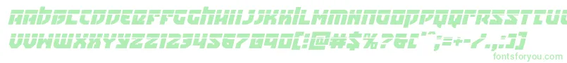 Crazyivanlaserital-Schriftart – Grüne Schriften
