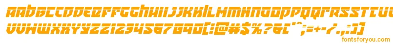 Шрифт Crazyivanlaserital – оранжевые шрифты