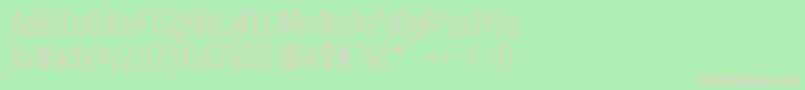 HomeplanetRegular Font – Pink Fonts on Green Background