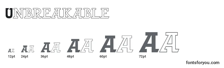 Unbreakable Font Sizes